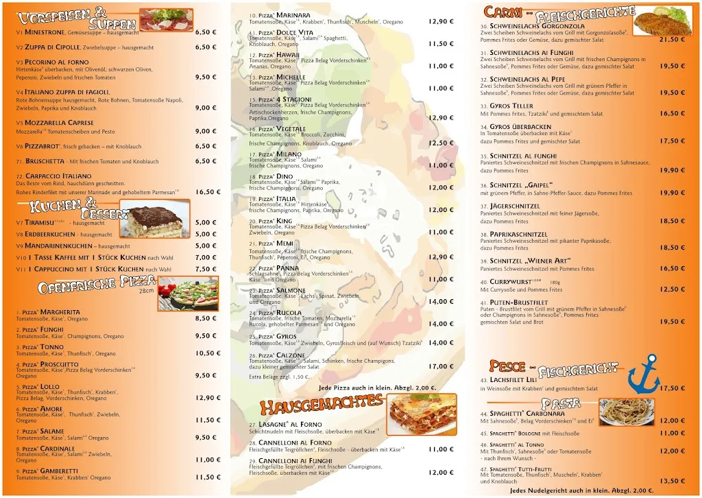 Menu_Pizzeria Maaßener Gaipel Bergstadt Lautenthal_Langelsheim_immagine_1