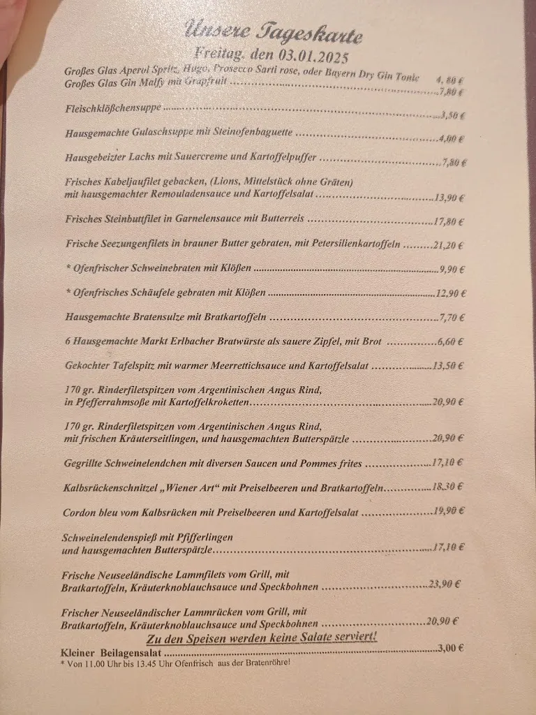 Menu_Landgasthof Zum Roß_Erlbach_image_3