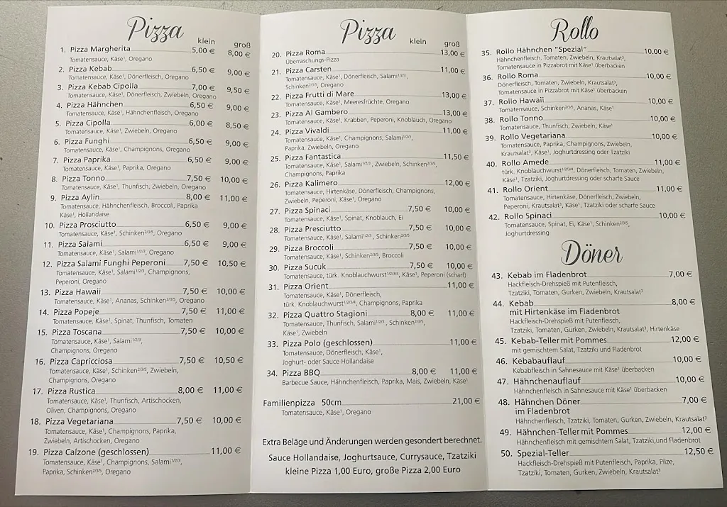 Menu_Pizzeria Roma_Lathen_image_1
