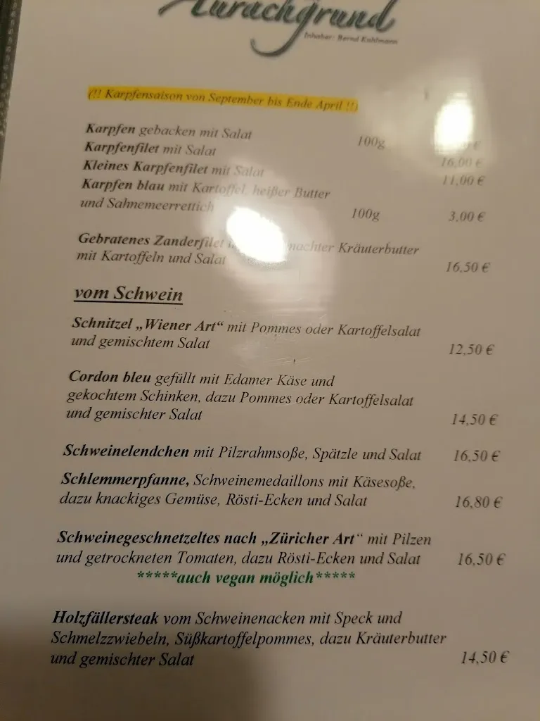 Menu_Gasthaus Im Aurachgrund - Bernd Kuhlmann_Erlbach_image_3