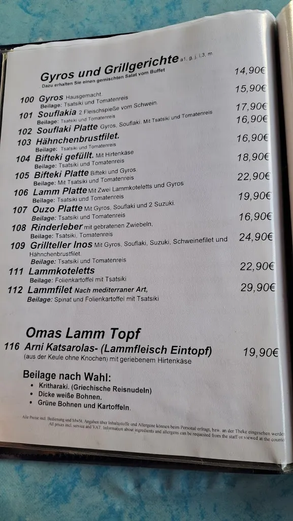 Menu_Hotel Restaurant Inos_Laatzen_image_3