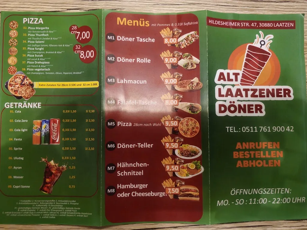 Menu_Alt-Laatzener Döner_Laatzen_immagine_1