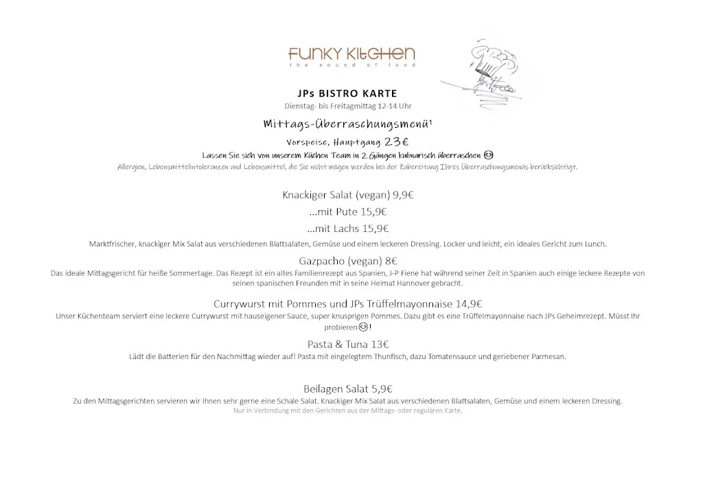 Menü_Funky Kitchen_Hannover_Bild_1
