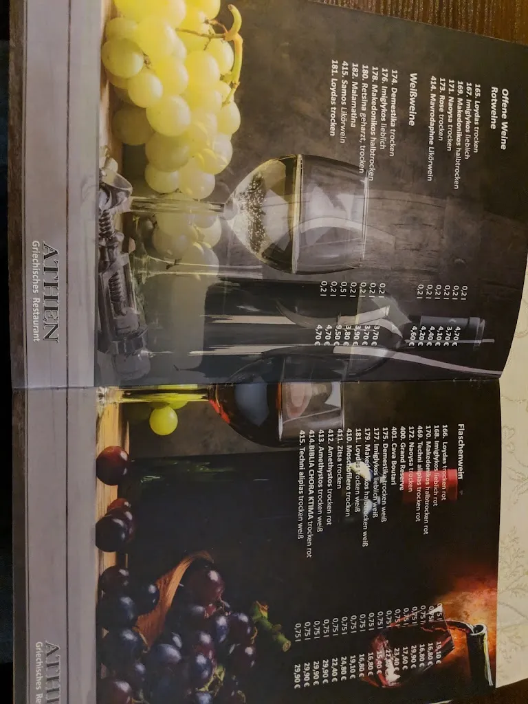 Menu_Restaurant Athen_Lengede_immagine_3