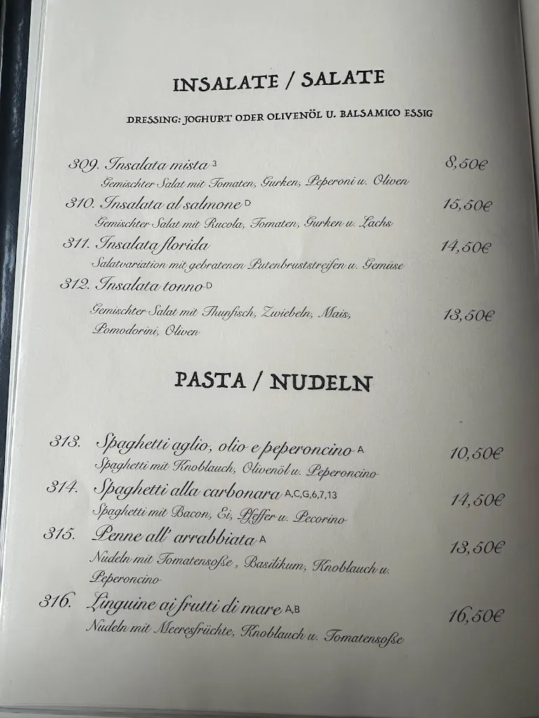 Menu_La Cucina_Lemwerder_image_1