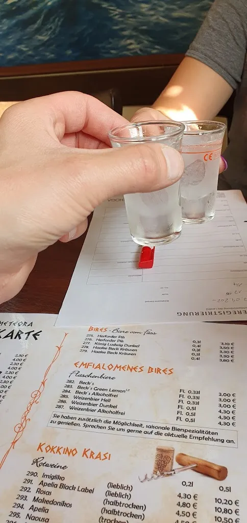 Menu_Meteora Griechisches Restauant_Lemwerder_immagine_1