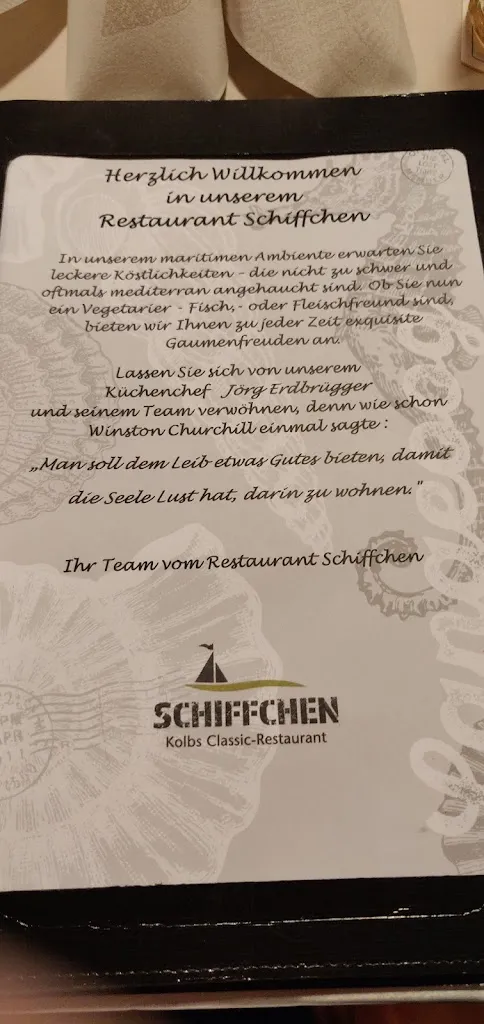 Menu_Restaurant Schiffchen im Hotel Kolb_Langeoog_immagine_2