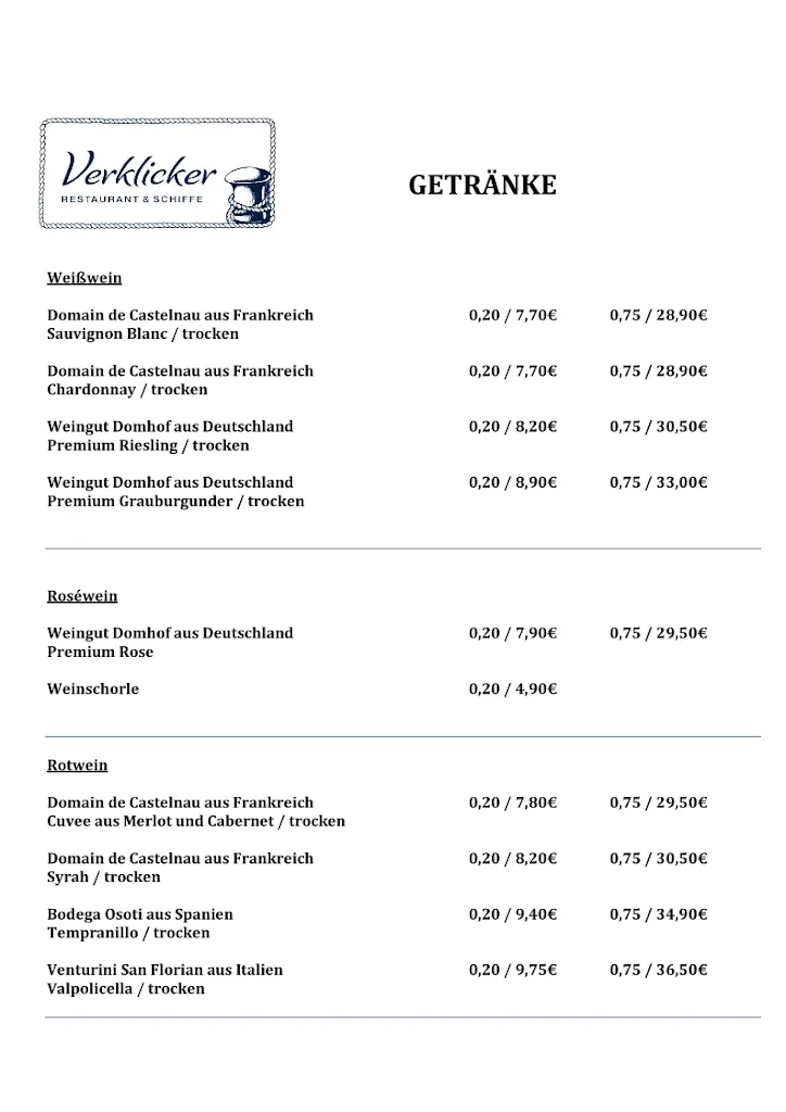 Menu_Restaurant Verklicker_Langeoog_image_3