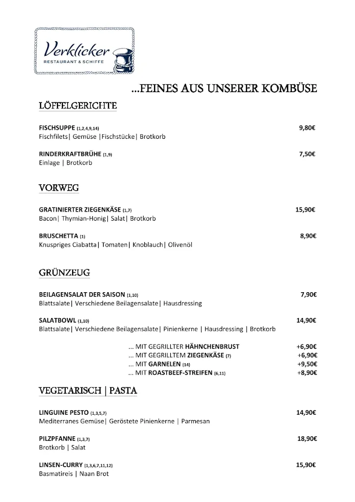 Menu_Restaurant Verklicker_Langeoog_image_4