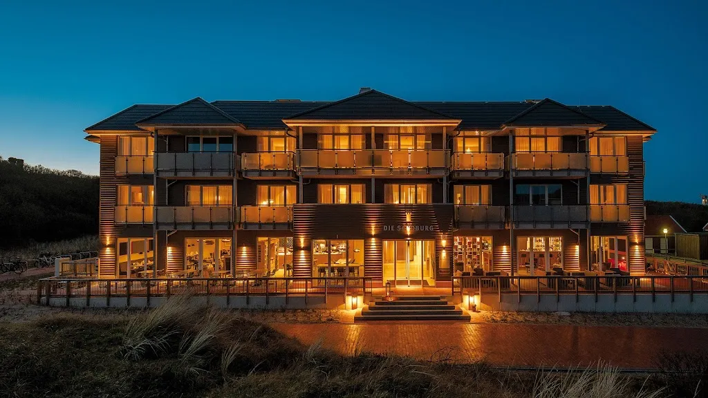 Strandhotel Die Sandburg Langeoog ristorante a Langeoog