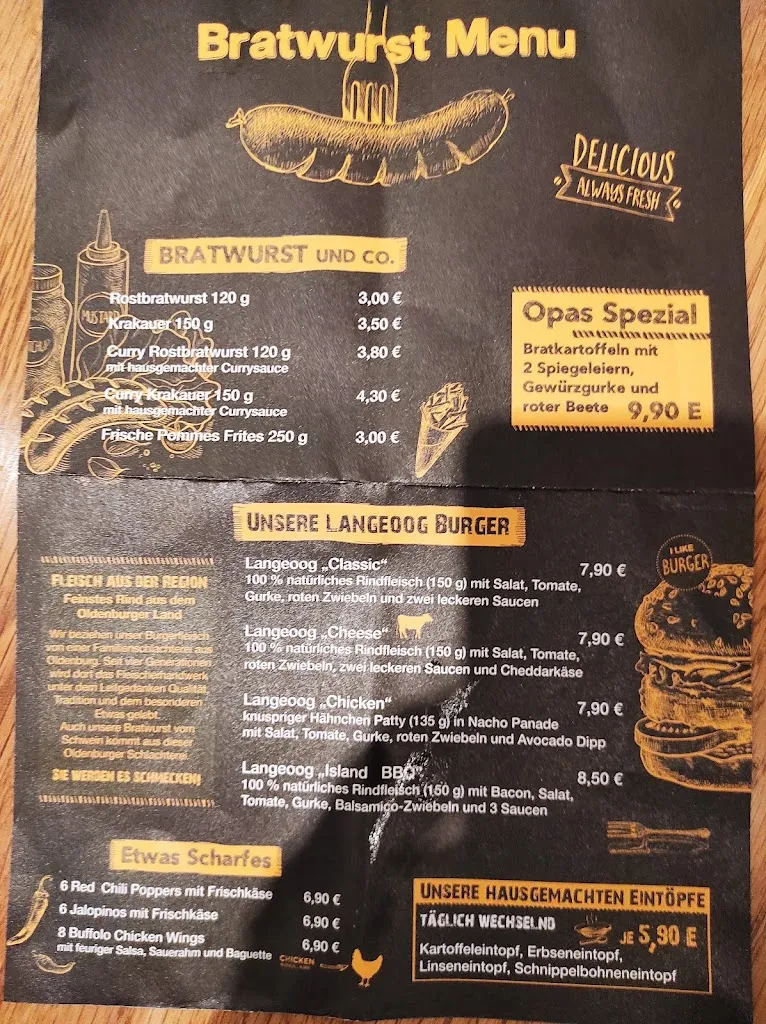 Menu_Die Bratwurst_Langeoog_immagine_2