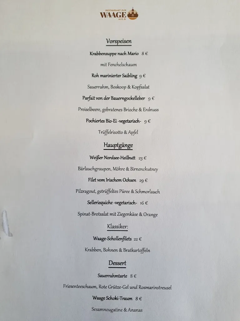 Menu_Restaurant zur Waage M.E.B_(Ostfriesland)_immagine_1
