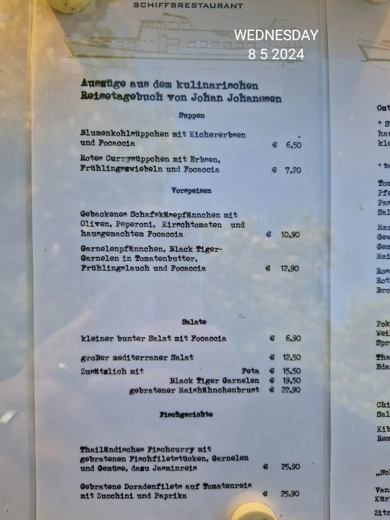 Menu_Schiffsrestaurant Spiekeroog III_(Ostfriesland)_immagine_3