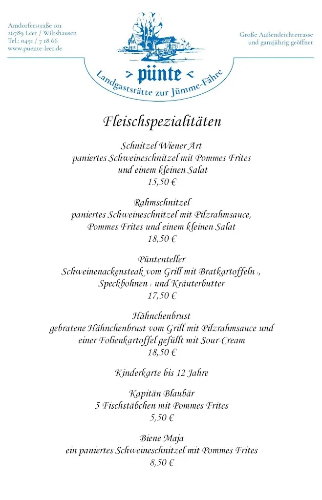 Menu_Landgaststätte zur Jümme-Fähre - Joachim Balzen_(Ostfriesland)_immagine_2