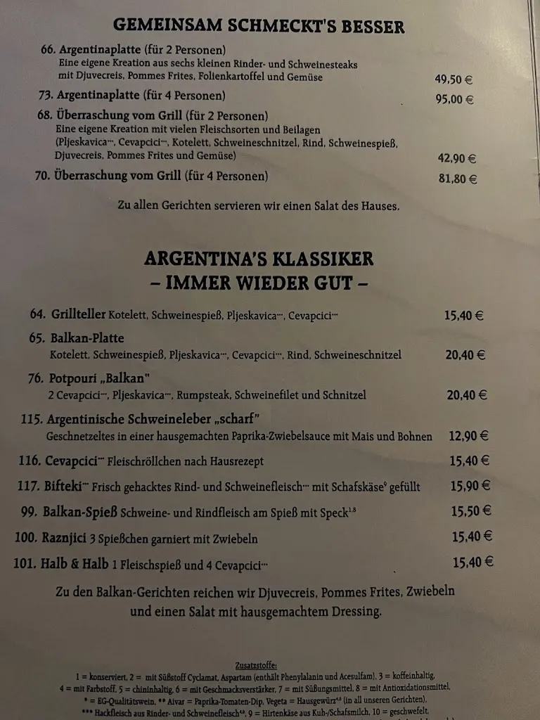 Menü_Steakhouse Argentina_Lengerich_Bild_2