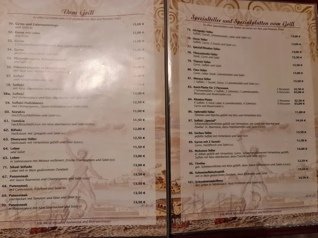 Menu_Griechisches Restaurant Rhodos_Lengerich_image_1