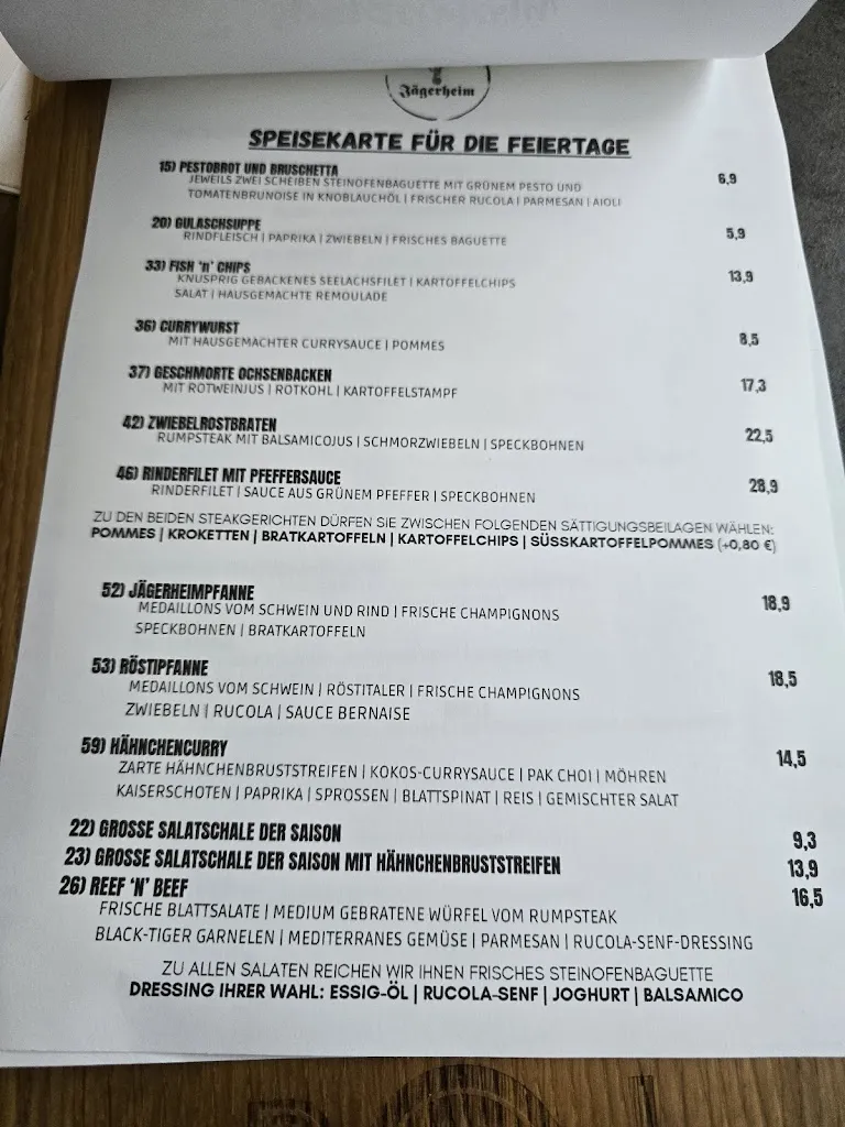 Menu_Raststätte Jägerheim_(Oldenburg)_image_3
