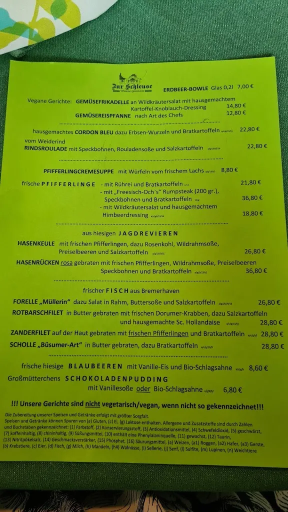 Menu_Zur Schleuse_Lilienthal_immagine_3