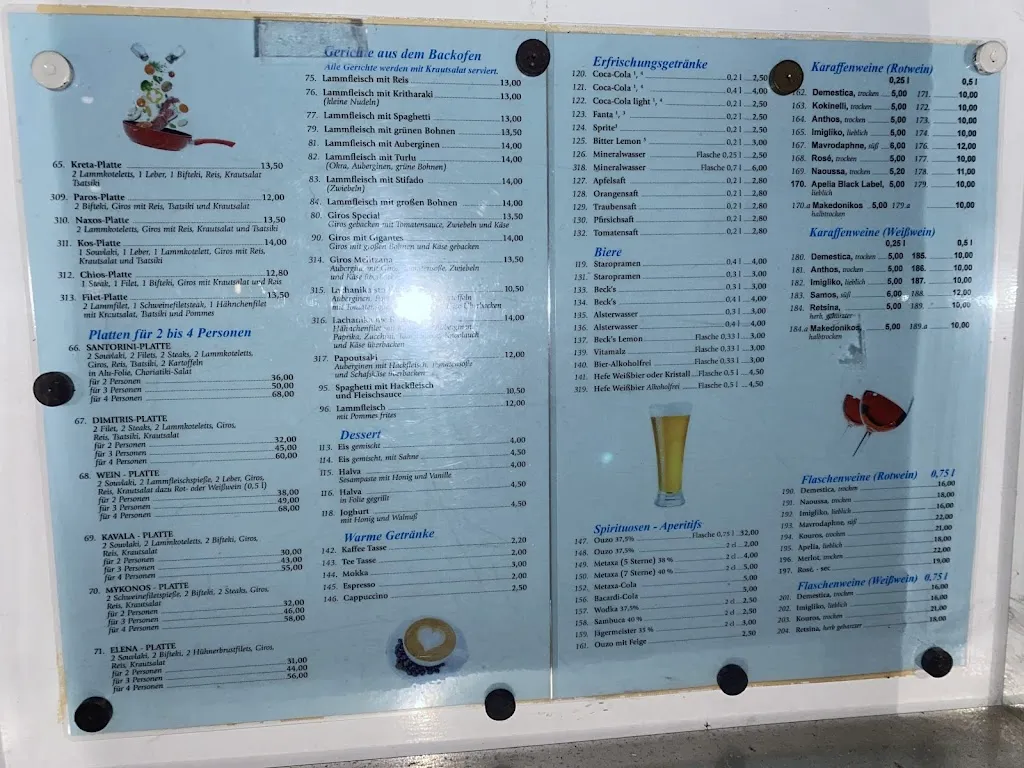 Menu_Restaurant Santorini - Griechische Spezialitäten_Lilienthal_image_3