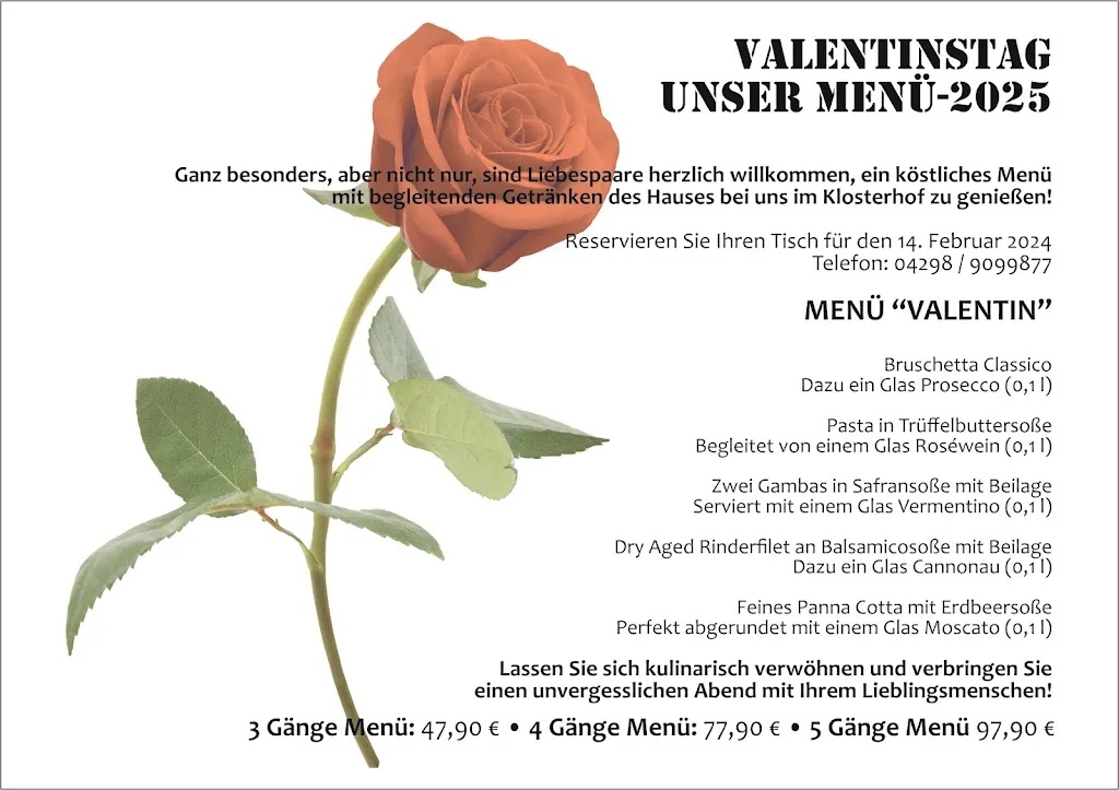 Menu_Klosterhof Restaurant Lilienthal_Lilienthal_image_3