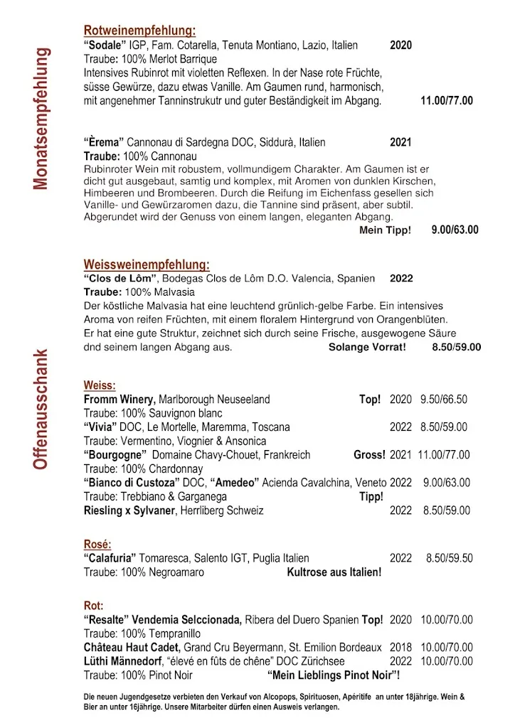 Menu_Restaurant zum Pflugstein_Erlenbach_image_4