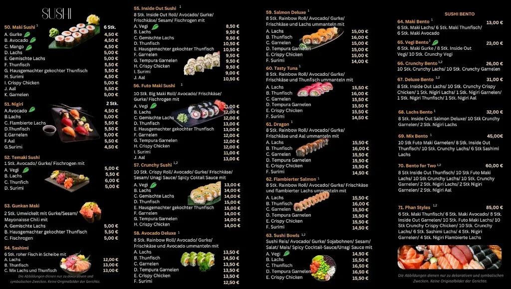 Menu_PHAN Asia Cuisine & Sushi_Lilienthal_image_1