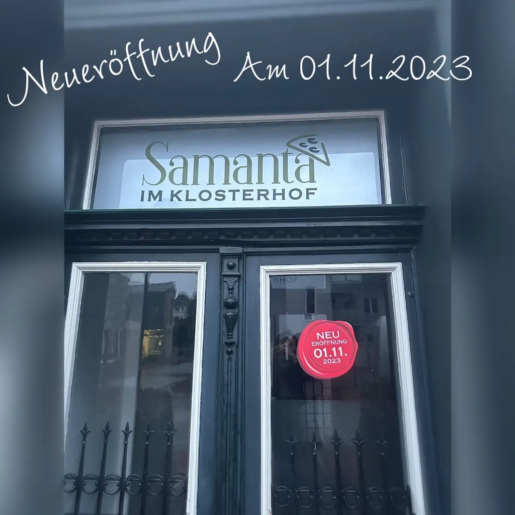 Samanta im Klosterhof ristorante a Lilienthal
