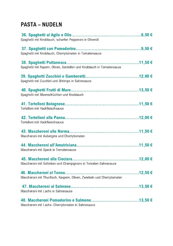 Menu_Bella Sicilia - Vereinsheim Verbraucherforum-Bremerhaven e.V._Loxstedt_image_2