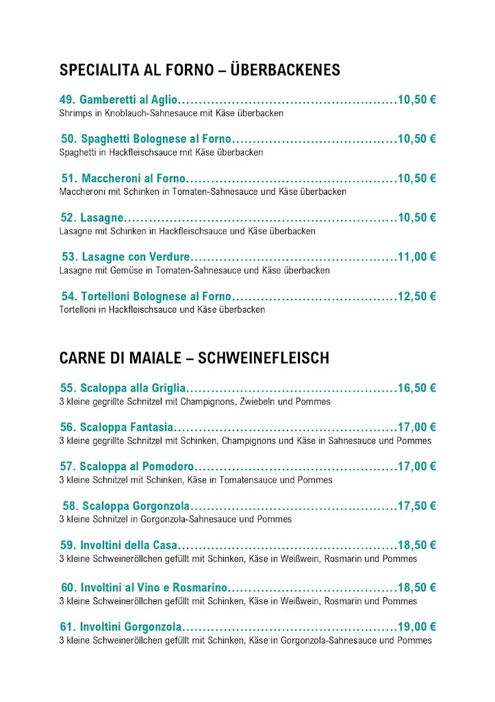 Menu_Bella Sicilia - Vereinsheim Verbraucherforum-Bremerhaven e.V._Loxstedt_image_4