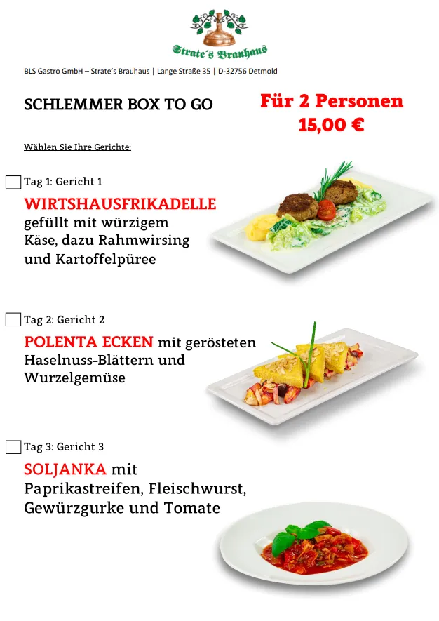 Menu_Strate's Brauhaus Detmold_Detmold_image_4