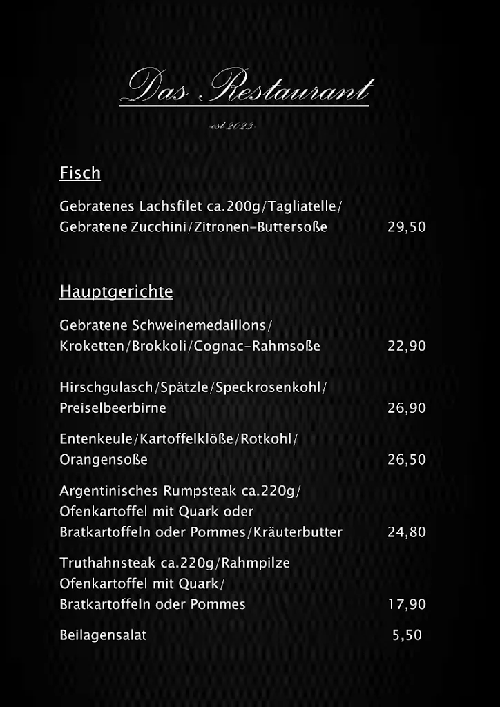 Menu_Das Restaurant_Meinersen_image_1