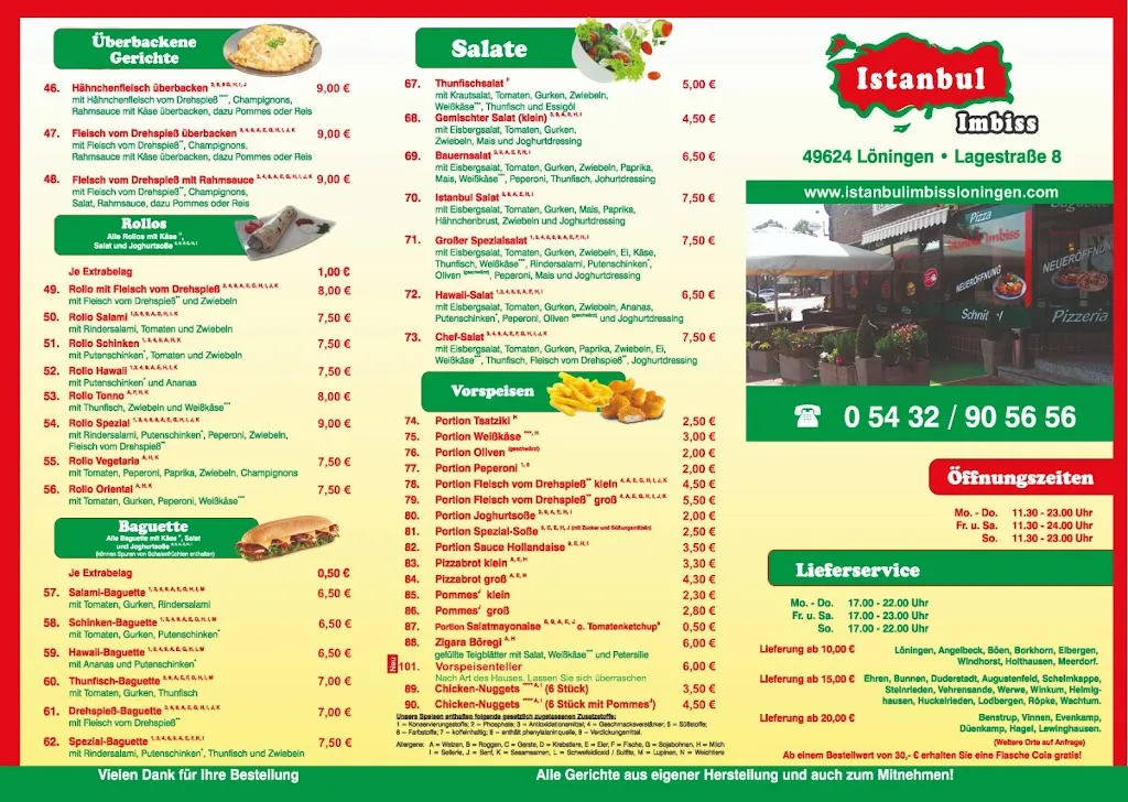 Menu_Istanbul Imbiss Löningen_Löningen_image_2