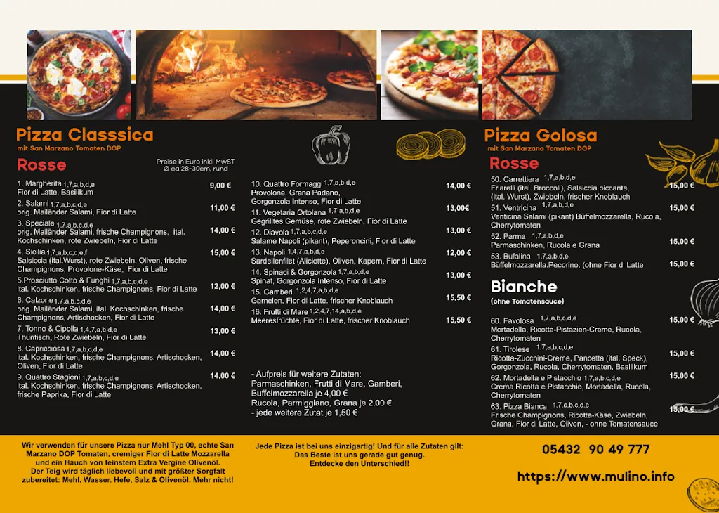 Menu_Pizzeria Mulino_Löningen_image_1