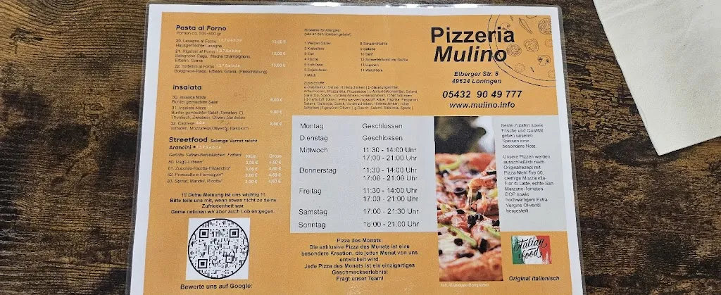 Menu_Pizzeria Mulino_Löningen_image_3