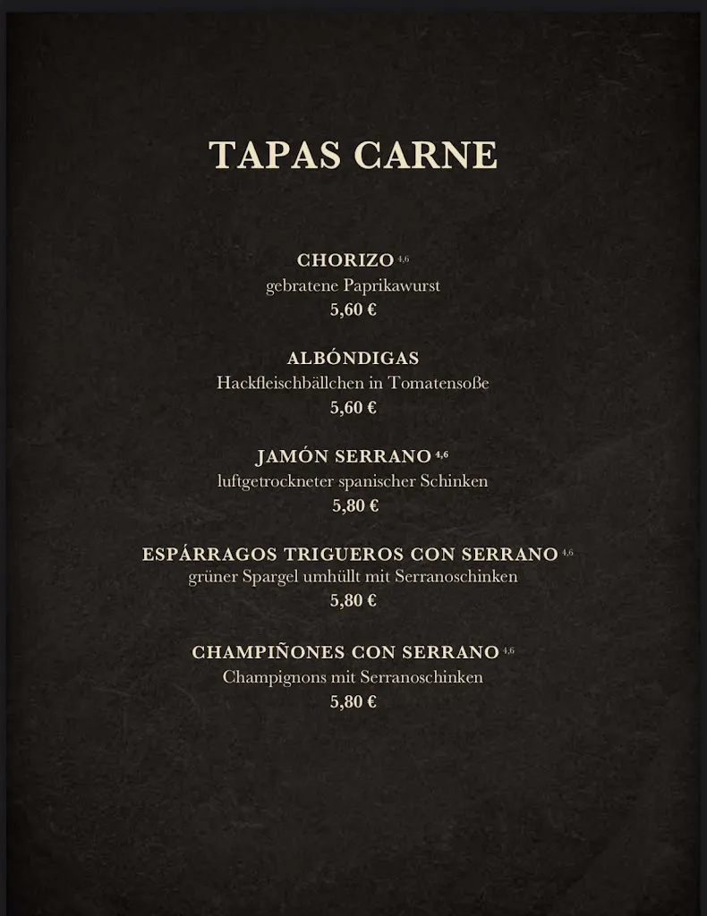 Menu_El Mérida • Tapasbar_Melle_immagine_3