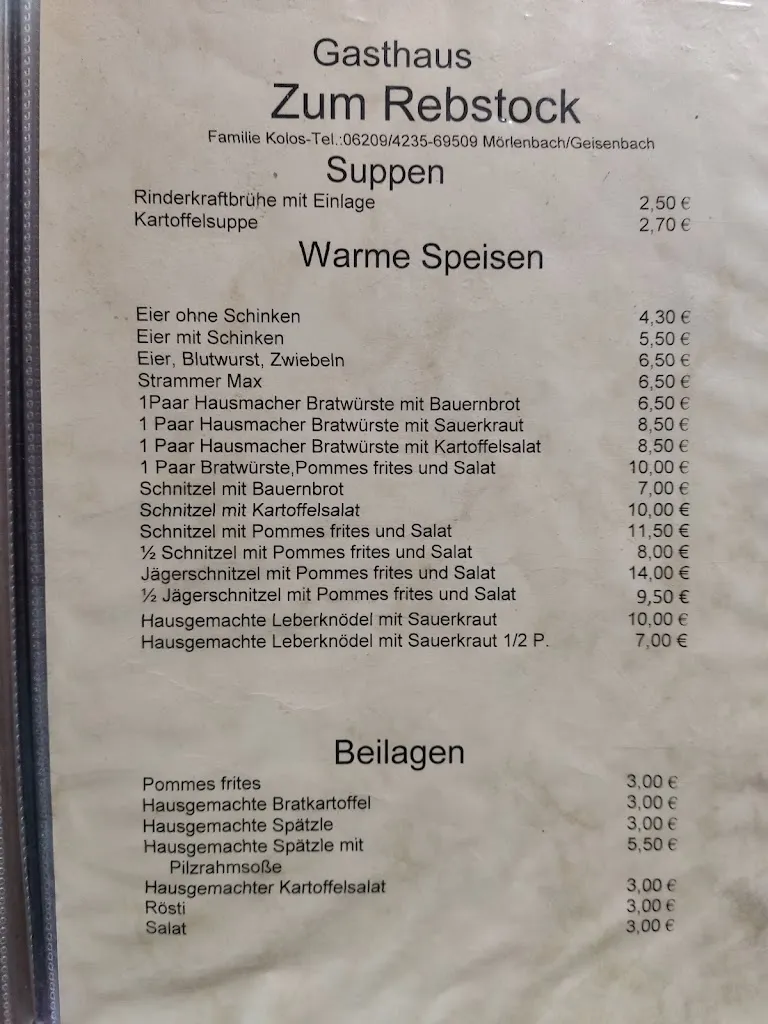 Menu_Gaststätte Zum Rebstock_Mörlenbach_image_1