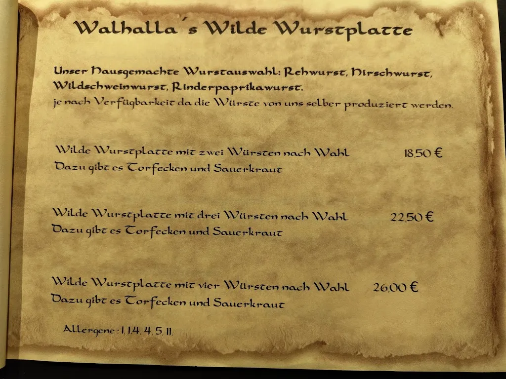 Menu_Walhalla Wikinger Restaurant in Großefehn_Großefehn_image_3