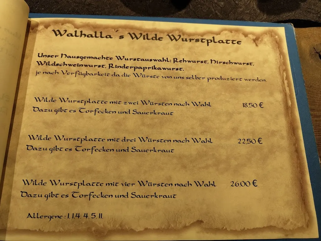 Menu_Walhalla Wikinger Restaurant in Großefehn_Großefehn_image_4