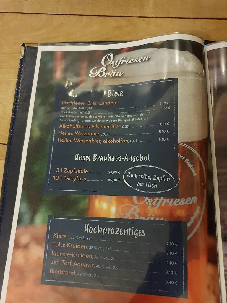 Menu_Ostfriesen Bräu, historische Landbrauerei mit Brauhaus_Großefehn_image_3