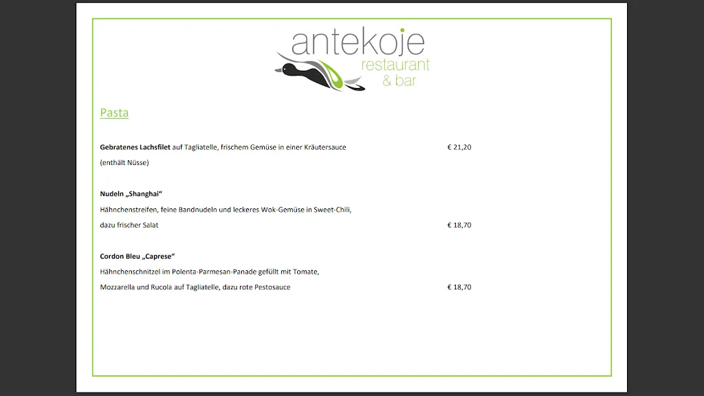 Menu_Antekoje Restaurant & Catering_Neuenkirchen_image_4