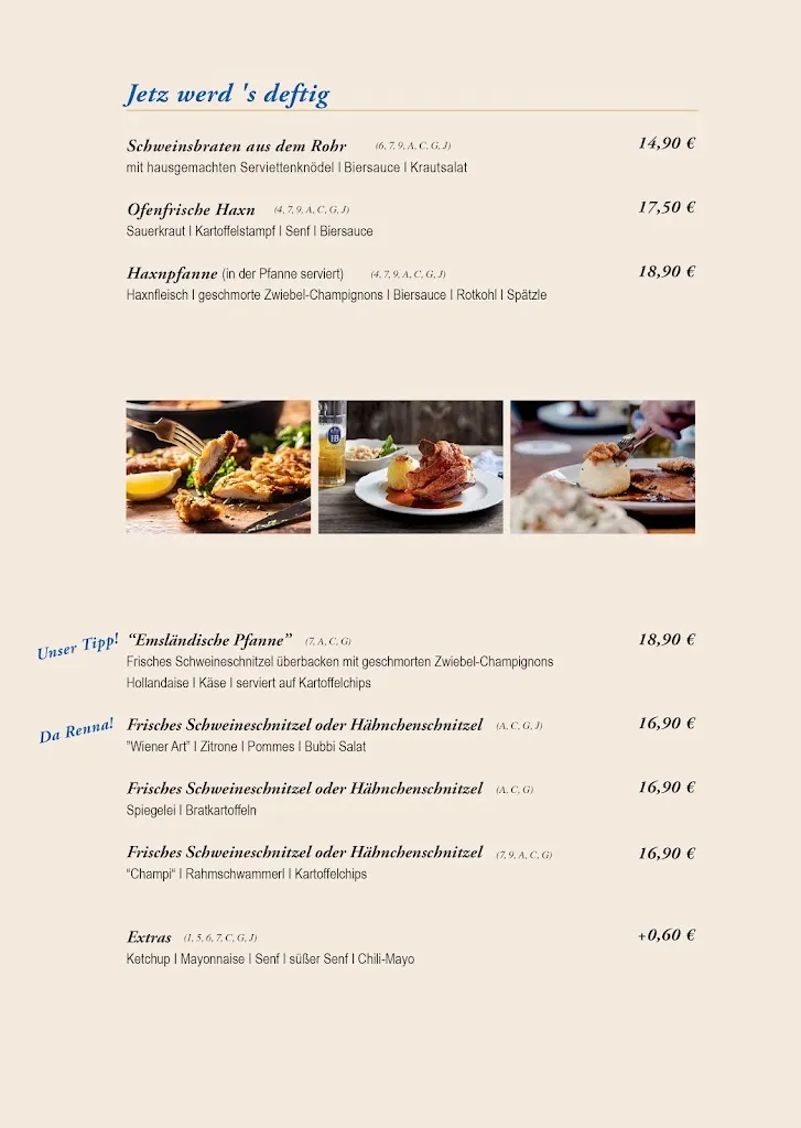 Menu_Hofbräu an der Wilhelmshöhe_(Ems)_image_1