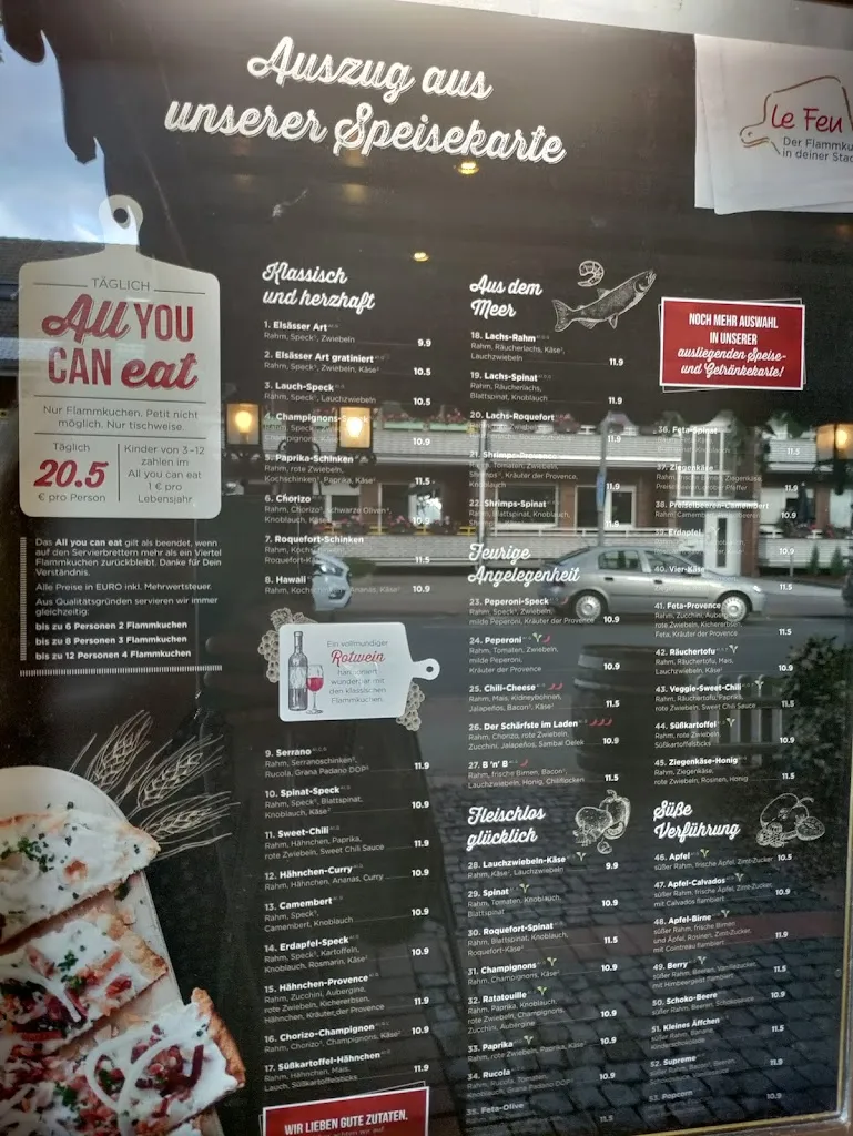 Menu_Le Feu Das Flammkuchen Restaurant in Lingen__immagine_3