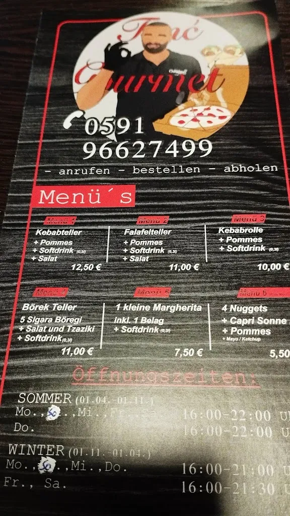 Menu_Tunc's Gourmet Pizza & Grill__image_3