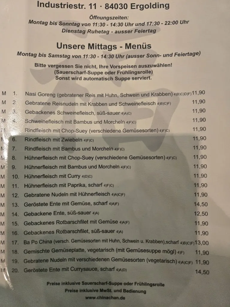 Menu_China-Restaurant Chan_Ergolding_image_1