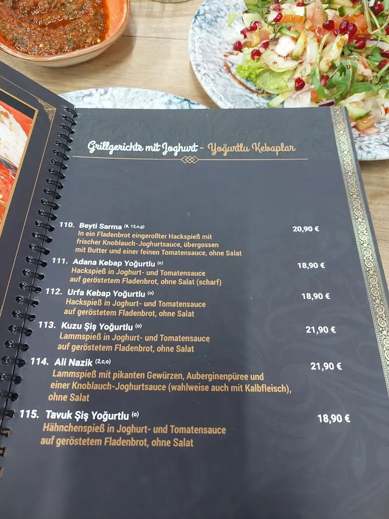 Menu_Paradiso Restaurant_Köln_image_2