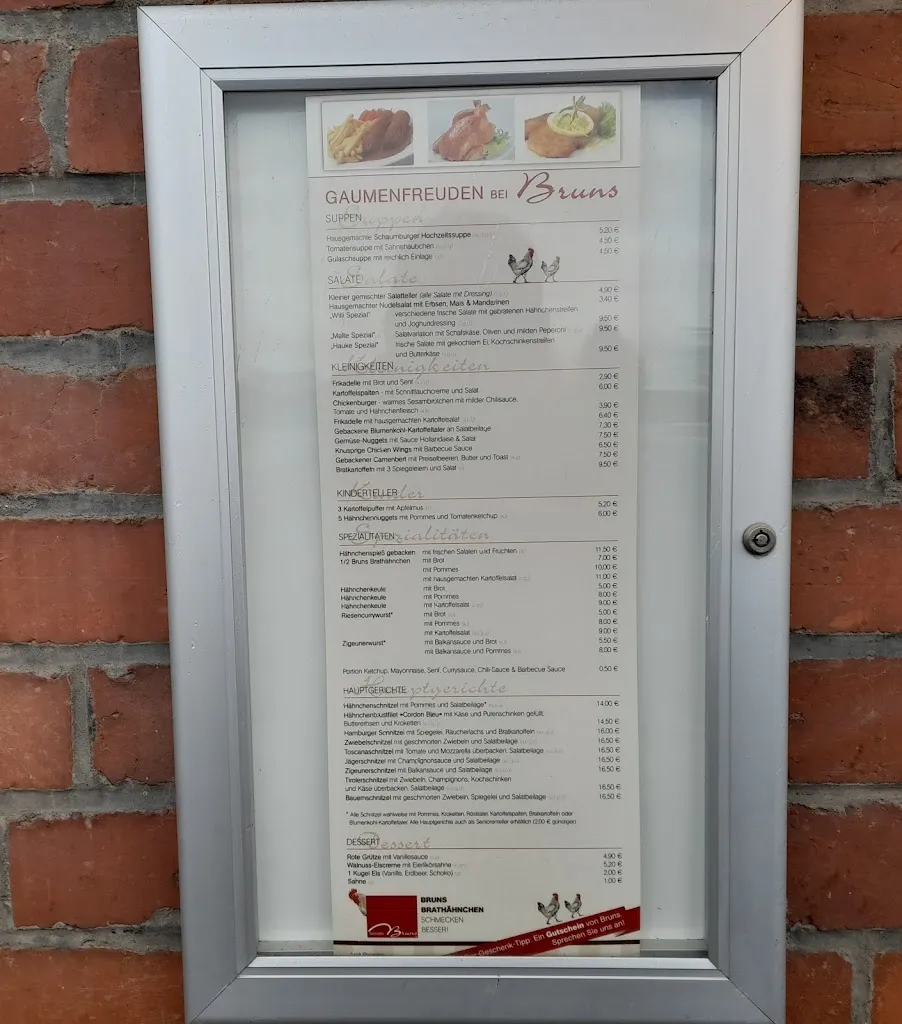 Menu_Gaststätte Bruns KG_Stadthagen_image_1