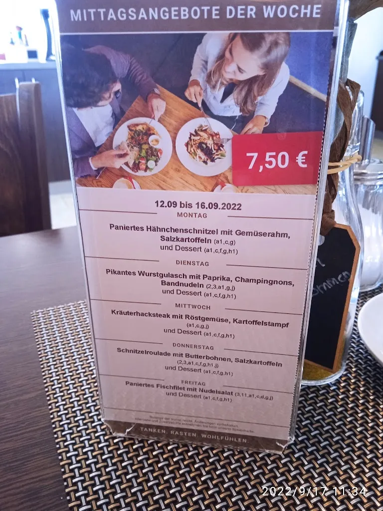 Menu_Restaurant Route 1_Wulmstorf_immagine_1