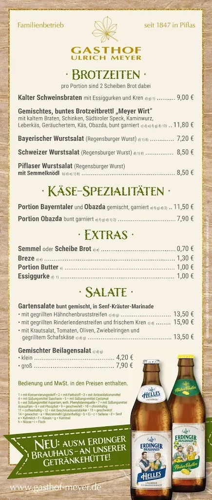 Menu_Gasthof Ulrich Meyer_Ergolding_image_2