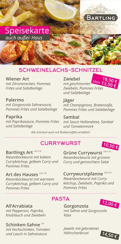 Menu_Gasthaus Bartling | Neustadt am Rübenberge_Rübenberge_immagine_1