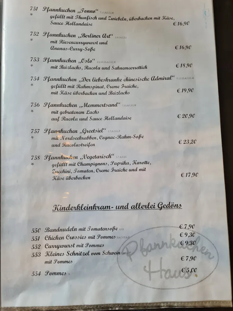 Menu_Das Pfannkuchenhaus Norddeich_Norden_image_2